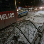 Kolizja autobusu z autem osobowym / Wiktor Dziarmaga / Radio Kielce