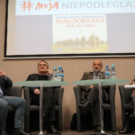 Tomasz Natkaniec i Wojciech Lubawski - autorzy książki „Małgorzata idzie na wojnę”, profesor Adam Massalski, Dorota Koczwańska-Kalita - naczelnik kieleckiej delegatury IPN / Robert Felczak / Radio Kielce