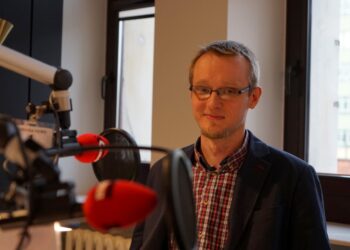 dr Szymon Domagała z II Kliniki Kardiologii w Świętokrzyskim Centrum Kardiologii w Wojewódzkim Szpitalu Zespolonym w Kielcach / Karol Żak / Radio Kielce