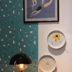 Ekspozycja „RETROspekcje”. Gosia Herba plakaty „Swimming pool”, Magdalena Pilaczyńska „Look At Me Plates” / Instytut Dizajnu