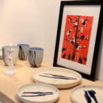 Ekspozycja „RETROspekcje”. Zofia Krakowiak inpsired by nature – edycja limitowana dla Wood&Paper, Natalia Gruszecka Ende ceramics figurki Ende „Pływaczka” / Instytut Dizajnu