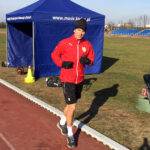 Testy wydolnościowe piłkarzy Korony Kielce na stadionie lekkoatletycznym / Rafał Szymczyk / Radio Kielce