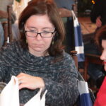 Noworoczne spotkanie marszałka woj. świętokrzyskiego Adama Jarubasa z dziennikarzami. Od lewej: Iwona Murawska i Ewa Okońska / Krzysztof Bujnowicz / Radio Kielce