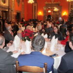 Noworoczne spotkanie marszałka woj. świętokrzyskiego Adama Jarubasa z dziennikarzami / Krzysztof Bujnowicz / Radio Kielce