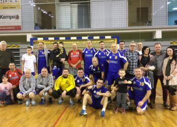 Drużyna Vive Oldboys Kielce / Jakub Rożek / Radio Kielce