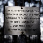 Pomnik oraz krzyż w Rząbcu w gminie Włoszczowa / Jarosław Kubalski / Radio Kielce