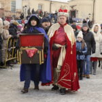 06.01.2017 Kielce. Orszak Trzech Króli. Bertus Servaas jako Melchior. / Jarosław Kubalski / Radio Kielce
