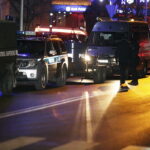 02.01.2018 Końskie. W jednym z bloków przy ulicy Zamkowej znaleziono materiały pirotechniczne.  Mieszkańców ewakuowano / Jarosław Kubalski / Radio Kielce