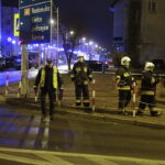 02.01.2018 Końskie. W jednym z bloków przy ulicy Zamkowej znaleziono materiały pirotechniczne.  Mieszkańców ewakuowano / Jarosław Kubalski / Radio Kielce
