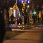 02.01.2018 Końskie. W jednym z bloków przy ulicy Zamkowej znaleziono materiały pirotechniczne.  Mieszkańców ewakuowano / Jarosław Kubalski / Radio Kielce