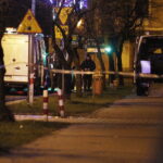 02.01.2018 Końskie. W jednym z bloków przy ulicy Zamkowej znaleziono materiały pirotechniczne.  Mieszkańców ewakuowano / Jarosław Kubalski / Radio Kielce