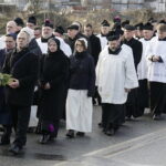 02.01.2018 Łagów. Pogrzeb księdza kanonika Jerzego Beksińskiego / Jarosław Kubalski / Radio Kielce