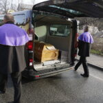 02.01.2018 Łagów. Pogrzeb księdza kanonika Jerzego Beksińskiego / Jarosław Kubalski / Radio Kielce