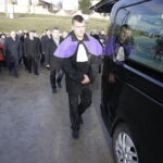 02.01.2018 Łagów. Pogrzeb księdza kanonika Jerzego Beksińskiego / Jarosław Kubalski / Radio Kielce