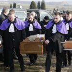 02.01.2018 Łagów. Pogrzeb księdza kanonika Jerzego Beksińskiego / Jarosław Kubalski / Radio Kielce