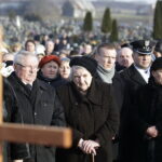 02.01.2018 Łagów. Pogrzeb księdza kanonika Jerzego Beksińskiego / Jarosław Kubalski / Radio Kielce