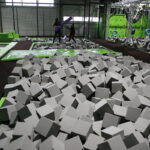 03.01.2018 Kielce. Park trampolin i zabaw Fly Sky przy ulicy Skrajnej / Jarosław Kubalski / Radio Kielce