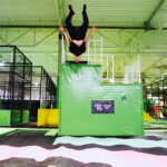 03.01.2018 Kielce. Park trampolin i zabaw Fly Sky przy ulicy Skrajnej / Jarosław Kubalski / Radio Kielce