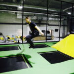 03.01.2018 Kielce. Park trampolin i zabaw Fly Sky przy ulicy Skrajnej / Jarosław Kubalski / Radio Kielce