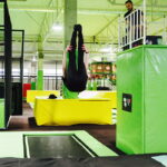 03.01.2018 Kielce. Park trampolin i zabaw Fly Sky przy ulicy Skrajnej / Jarosław Kubalski / Radio Kielce