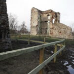 04.01.2018 Bodzentyn. Zamek. Ruiny / Jarosław Kubalski / Radio Kielce