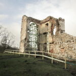 04.01.2018 Bodzentyn. Zamek. Ruiny / Jarosław Kubalski / Radio Kielce