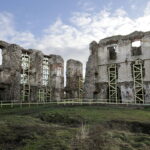 04.01.2018 Bodzentyn. Zamek. Ruiny / Jarosław Kubalski / Radio Kielce