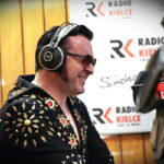 04.02.2018 Kielce. Polski Elvis Presley czyli Marcin Życzyński w Radiu Kielce / Jarosław Kubalski / Radio Kielce