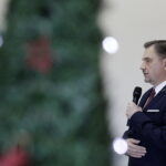 05.01.2018 Kielce. Opłatek u "Solidarności". Przewodniczący NSZZ "Solidarność" Piotr Duda / Jarosław Kubalski / Radio Kielce