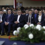 07.01.2018 Łagów. Uroczysta sesja Rady Miasta z okazji odzyskania po 150 latach przez miejscowość praw miejskich / Jarosław Kubalski / Radio Kielce