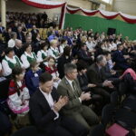 07.01.2018 Łagów. Uroczysta sesja Rady Miasta z okazji odzyskania po 150 latach przez miejscowość praw miejskich / Jarosław Kubalski / Radio Kielce