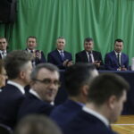 07.01.2018 Łagów. Uroczysta sesja Rady Miasta z okazji odzyskania po 150 latach przez miejscowość praw miejskich / Jarosław Kubalski / Radio Kielce