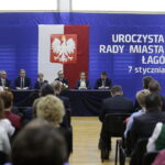 07.01.2018 Łagów. Uroczysta sesja Rady Miasta z okazji odzyskania po 150 latach przez miejscowość praw miejskich / Jarosław Kubalski / Radio Kielce