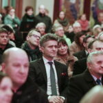 08.01.2018 Kielce. Gala Finałowa Świętokrzyskiego Festiwalu Kolęd i Pastorałek w kościele p.w. Św. Maksymiliana Kolbe. Senator Krzysztof Słoń / Jarosław Kubalski / Radio Kielce