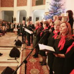 08.01.2018 Kielce. Gala Finałowa Świętokrzyskiego Festiwalu Kolęd i Pastorałek w kościele p.w. Św. Maksymiliana Kolbe. Chór Gaude Mater / Jarosław Kubalski / Radio Kielce