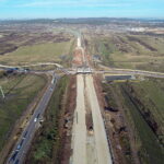 09.01.2018 Kielce, Budowa drogi S7 na odcinku od Chęcin do Jędrzejowa / Jarosław Kubalski / Radio Kielce