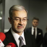 11.01.2018 Kielce. Targi Kielce. Minister inwestycji i rozwoju Jerzy Kwieciński podczas konferencji prasowej / Jarosław Kubalski / Radio Kielce