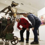 12.01.2018 Kielce. BWA. Wernisaż wystawy "KAPITAŁ SZTUKI – SUPLEMENT 2017" / Jarosław Kubalski / Radio Kielce