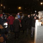 12.01.2018 Kielce. Odsłonięcie popiersia  artysty fotografika Pawła Pierścińskiego w Alei Sław / Jarosław Kubalski / Radio Kielce