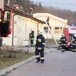15.01.2018 Kielce. Pożar hali produkcyjnej przy ulicy Ściegiennego / Jarosław Kubalski / Radio Kielce