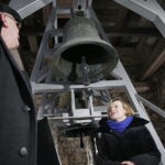 Spotkanie na Świętym Krzyżu. Anna Krupka, poseł PiS i o. Zygfryd Wiecha, superior klasztoru / Jarosław Kubalski / Radio Kielce