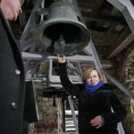 Spotkanie na Świętym Krzyżu. Anna Krupka, poseł PiS i o. Zygfryd Wiecha, superior klasztoru / Jarosław Kubalski / Radio Kielce