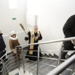 17.01.2018 Kielce. Komenda Miejska Policji. Otwarcie po remoncie. Poświęcenia dokonał biskup Andrzej Kaleta / Jarosław Kubalski / Radio Kielce