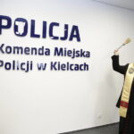 17.01.2018 Kielce. Komenda Miejska Policji. Otwarcie po remoncie. Poświęcenia dokonał biskup Andrzej Kaleta / Jarosław Kubalski / Radio Kielce