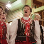 20.01.2018 Huta Szklana. Zespół śpiewaczy Makoszanki z Makoszyna w gminie Bieliny świętuje 10-lecie działalności / Jarosław Kubalski / Radio Kielce