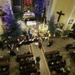 21.01.2018 Kielce. Kościół garnizonowy. Koncert kolęd w wykonaniu Chóru Parafialnego Parafii Garnizonowej / Jarosław Kubalski / Radio Kielce