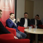 25.01.2018 Kielce. OMPiO. Debata młodych zorganizowana przez Młoda Prawicę. Marcin Woch - Młoda Prawica, Grzegorz Prokop - Forum młodych PiS, Patryk Cylara - Młodzi Demokraci, Jakub Banaszewski- Młodzi Nowocześni i Łukasz Wasilewski- Kukiz’15 / Jarosław Kubalski / Radio Kielce