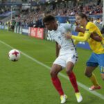 16.06.2017 Kielce. Euro U21. Mecz Szwecja - Anglia / Włodzimierz Batóg / Radio Kielce