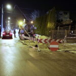 10.01.2018 Kielce. Awaria wodociągu pod ulicą Chodkiewicza / Jarosław Kubalski / Radio Kielce