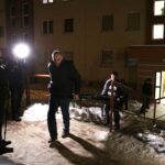 31.01.2017 Kielce. Policja wyjaśnia okoliczności tragedii, do jakiej doszło dziś w jednym z mieszkań w bloku przy ulicy Daszyńskiego / Jarosław Kubalski / Radio Kielce